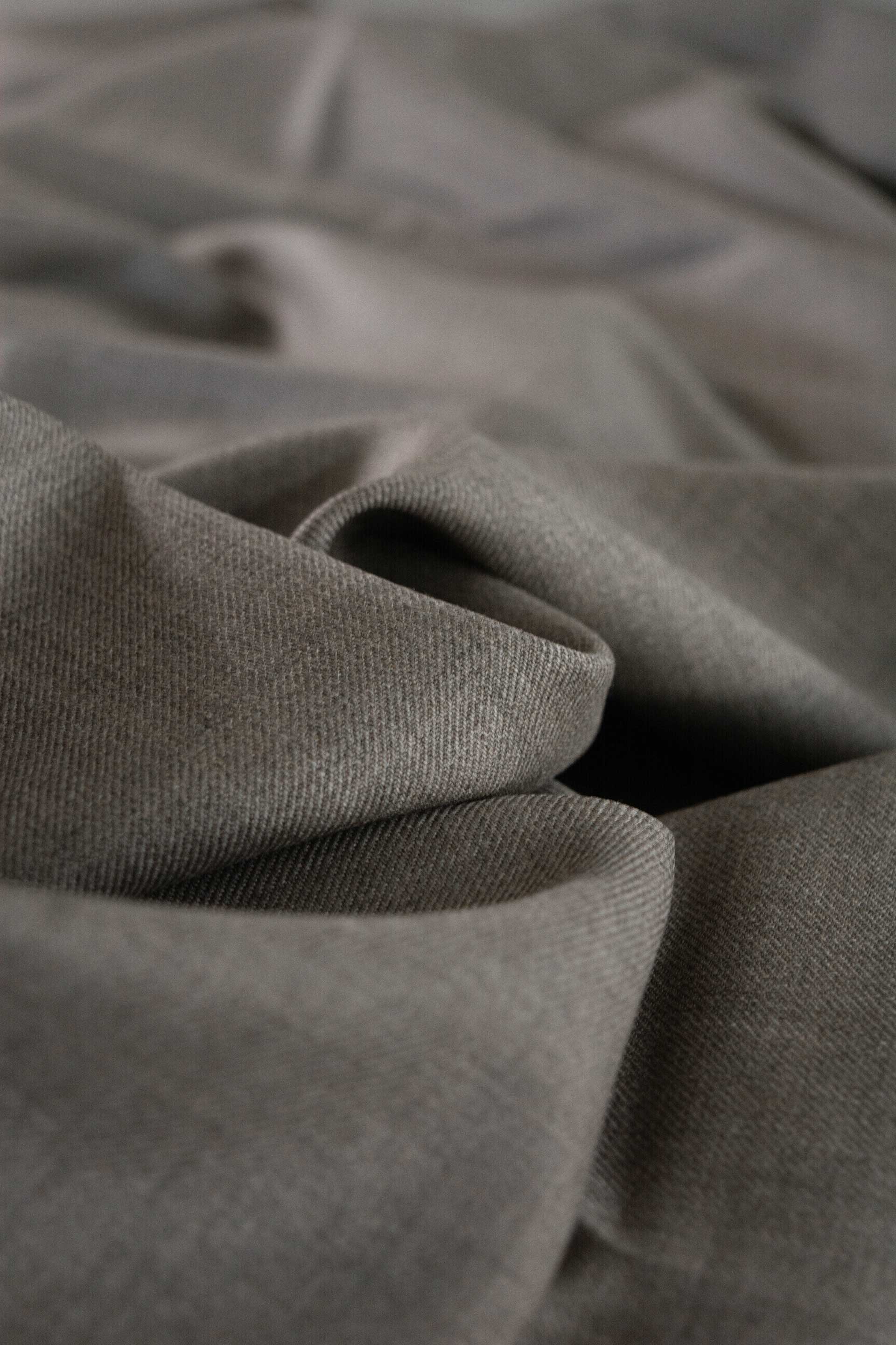 Fine draped fabric